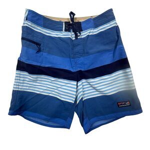 Patagonia Wavefarer Board Shorts Swim Trunks Fitz Sprite Port Sz 32